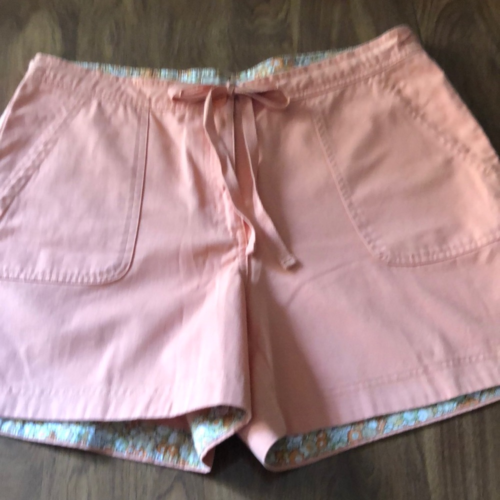 Pale Orange soft cotton shorts